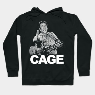 Nicholas Cage "The Bird" (Johnny Cash parody mashup) Hoodie